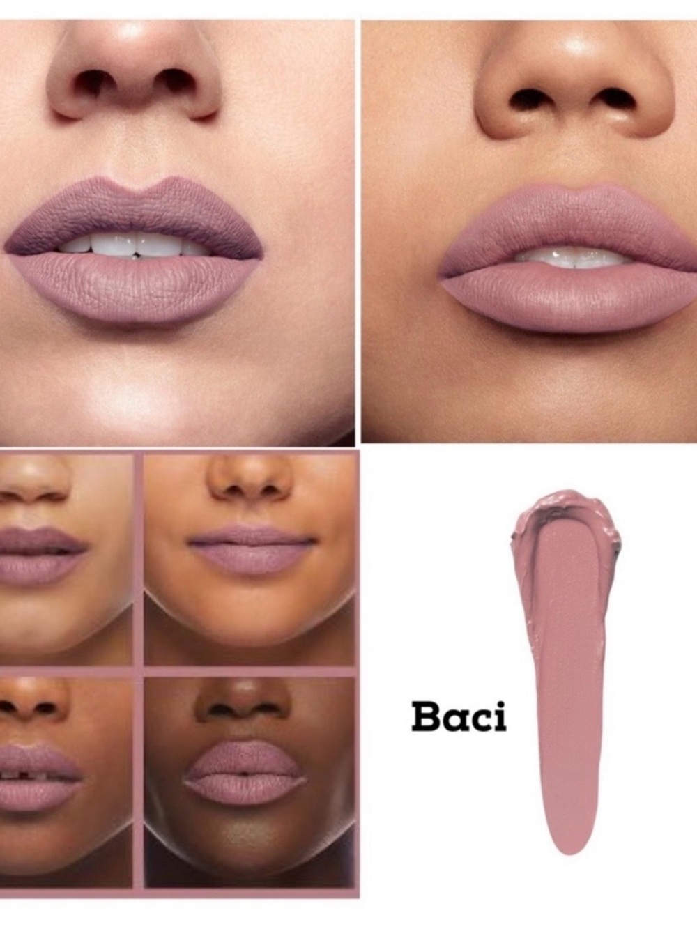Stila Liquid Lipstick Matte Stila Baci R22A Dusty Mauve Lavender